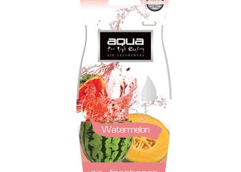 Aqua - ΑΡΩΜΑΤΙΚΟ ΑΥΤΟΚΙΝΗΤΟΥ ΚΡΕΜΑΣΤΟ ΜΕ ΑΡΩΜΑ ΚΑΡΠΟΥΖΙ & ΠΕΠΟΝΙ (WATERMELON & MELON) AQUA - 1 TEM. (10-647/AQ)