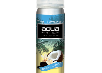 Aqua - ΑΡΩΜΑΤΙΚΟ ΑΥΤΟΚΙΝΗΤΟΥ ΣΕ ΣΠΡΕΙ (SPRAY) ΜΕ ΑΡΩΜΑ ΚΑΡΥΔΑ & ΒΑΝΙΛΙΑ FRUITS SERIES 75ml AQUA - 1 TEM. (10-708/AQ)