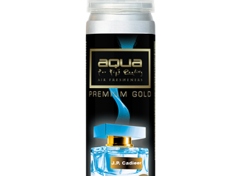 Aqua - ΑΡΩΜΑΤΙΚΟ ΑΥΤΟΚΙΝΗΤΟΥ ΣΕ ΣΠΡΕΙ (SPRAY) ΜΕ ΑΡΩΜΑ J.P CADIEER PREMIUM GOLD SERIES 75ml AQUA - 1 TEM. (10-804/AQ)