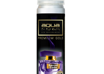Aqua - ΑΡΩΜΑΤΙΚΟ ΑΥΤΟΚΙΝΗΤΟΥ ΣΕ ΣΠΡΕΙ (SPRAY) ΜΕ ΑΡΩΜΑ SECRET CODE PREMIUM GOLD SERIES 75ml AQUA - 1 TEM. (10-807/AQ)