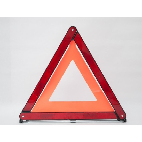 Amio - ΤΡΙΓΩΝΟ ΑΣΦΑΛΕΙΑΣ ΜΕ ΒΑΣΗ ΚΟΚΚΙΝΟ/ΠΟΡΤΟΚΑΛΙ EUROMICRO - 1 ΤΕΜ. (10006-299/AM)