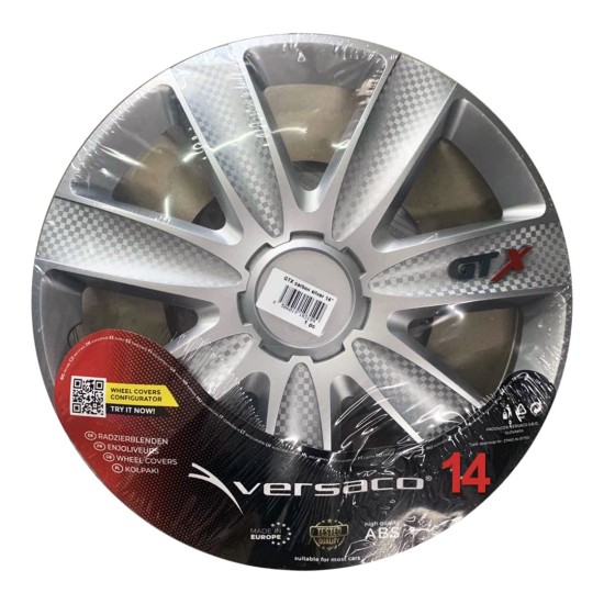 Amio - ΤΑΣΙ 14 INCH VERSACO GTX SILVER CARBON - 1 ΤΕΜ. (10319/AM)