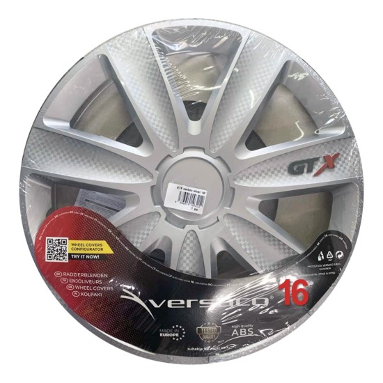 Amio - ΤΑΣΙ 16 INCH VERSACO GTX SILVER CARBON - 1 ΤΕΜ. (10321/AM)