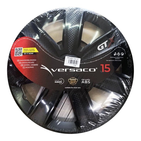 Amio - ΤΑΣΙ 15 INCH VERSACO GTX BLACK CARBON - 1 ΤΕΜ. (10324/AM)