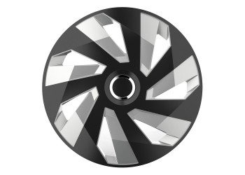 Amio - ΤΑΣΙΑ 16" HUBCAP VECTOR RC SILVER BLACK - 4 ΤΕΜ. (5247/AM)