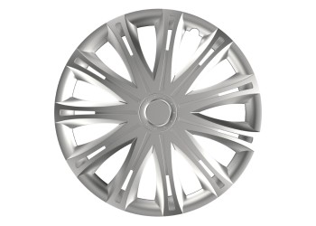 Amio - ΤΑΣΙΑ 14" HUBCAP SPARK ΑΣΗΜΙ - ΣΕΤ 4ΤΕΜ ΣΕ ΚΟΥΤΙ (1082/AM)