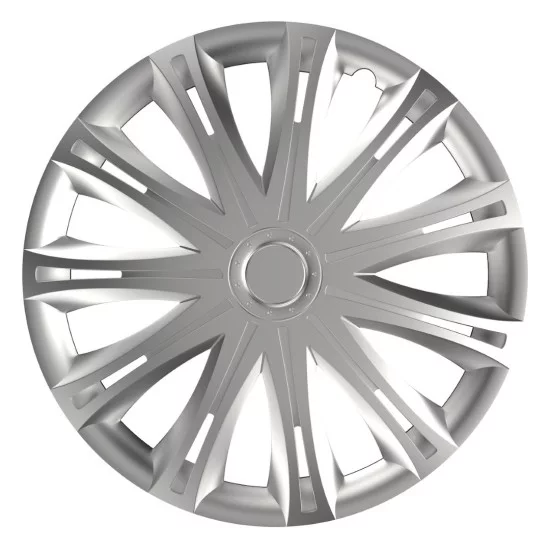 Amio - ΤΑΣΙΑ 14" HUBCAP SPARK ΑΣΗΜΙ - ΣΕΤ 4ΤΕΜ ΣΕ ΚΟΥΤΙ (1082/AM)