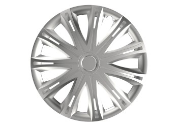 Amio - ΤΑΣΙΑ 15" HUBCAP SPARK ΑΣΗΜΙ - - ΣΕΤ 4ΤΕΜ ΣΕ KOYTI (1204/AM)