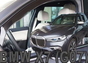 ΑΝΕΜΟΘΡΑΥΣΤΕΣ ΓΙΑ BMW X7 G07 5D 2018-2021 ΖΕΥΓΑΡΙ ΑΠΟ ΕΥΚΑΜΠΤΟ ΦΙΜΕ ΠΛΑΣΤΙΚΟ HEKO - 2 ΤΕΜ.