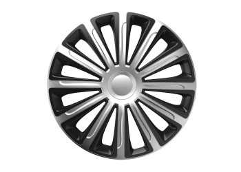 Amio - ΤΑΣΙ 15 INCH HUBCAP TREND SILVER BLACK - 1 ΤΕΜ. (11702/AM)