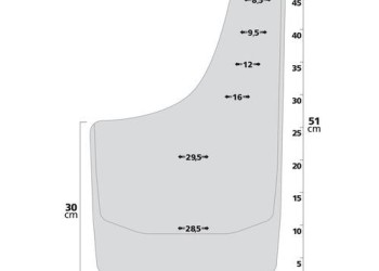ΛΑΣΠΩΤΗΡΕΣ SPLASH-GUARDS MUD-MAX 4X4 SIZE 2 30x51cm 2ΤΕΜ.
