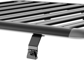 ΣΧΑΡΑ ΟΡΟΦΗΣ SEQUOIA ΜΑΥΡΗ ΑΛΟΥΜΙΝΙΟΥ ΟΛΟΚΛΗΡΩΜΕΝΗ ΜΕ ΠΟΔΙΑ 1642x1300x60mm ΓΙΑ SUZUKI JIMNY 2018+ MENABO - 1 ΤΕΜ.