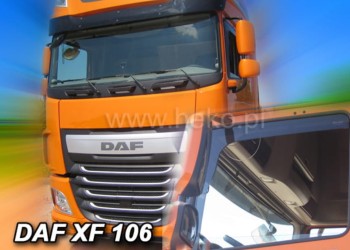 ΑΝΕΜΟΘΡΑΥΣΤΕΣ ΓΙΑ DAF XF 106 2013-2021 ΖΕΥΓΑΡΙ ΑΠΟ ΕΥΚΑΜΠΤΟ ΦΙΜΕ ΠΛΑΣΤΙΚΟ HEKO - 2 ΤΕΜ.