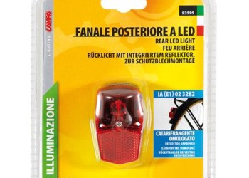 Φως πίσω ποδηλάτου κόκκινο με ανακλαστήρα