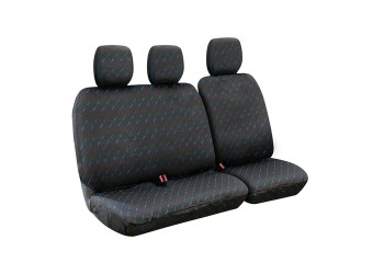 Καλύμματα Καθισμάτων Dido-1, χωρίς επανατυλικτήρα ζώνης - Γκρι