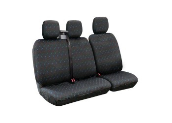 Καλύμματα Καθισμάτων Dido-2, με επανατυλικτήρα ζώνης - Γκρι