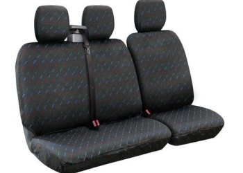 Καλύμματα Καθισμάτων Dido-2, με επανατυλικτήρα ζώνης - Γκρι