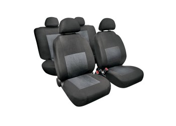 Καλύμματα Καθισμάτων Sport υψηλής ποιότητας ζακάρ Γκρι set