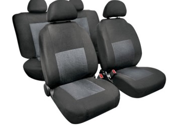 Καλύμματα Καθισμάτων Sport υψηλής ποιότητας ζακάρ Γκρι set