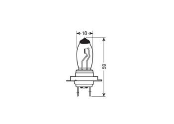 H7 55W Xenium Race 12V