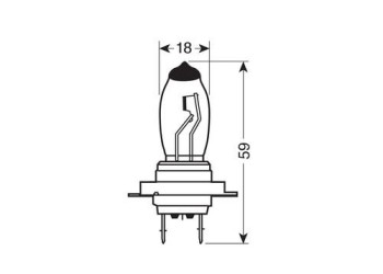 H7 55W Xenium Race 12V