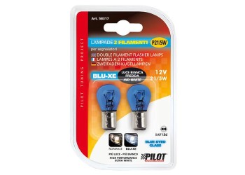 P21/5W 12V BAY15d ΔΙΠΟΛΙΚΟ BLU-XE  BLISTER - 2ΤΕΜ.