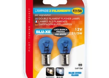 P21/5W 12V BAY15d ΔΙΠΟΛΙΚΟ BLU-XE  BLISTER - 2ΤΕΜ.