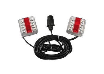 Φανάριa Τρέιλερ Πίσω με 14LED Μαγνητικά με καλώδιο 7pin 12V