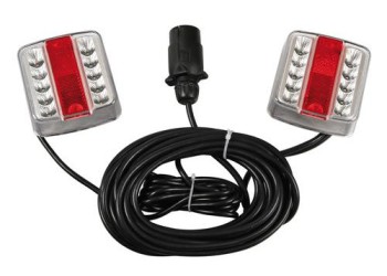 Φανάριa Τρέιλερ Πίσω με 14LED Μαγνητικά με καλώδιο 7pin 12V
