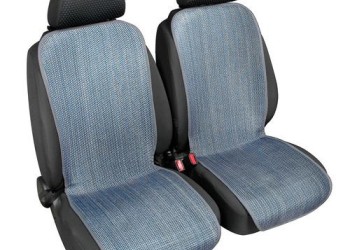 ΠΛΑΤΟΚΑΘΙΣΜΑΤΑ ΨΑΘΑ/ ΒΑΜΒΑΚΕΡΟ ΥΦΑΣΜΑ  ΔΙΠΛΗΣ ΟΨΗΣ STRIPS ΜΠΛΕ/ΓΚΡΙ  (ΦΑΡΔΟΣ 42 CM) 2ΤΕΜ.