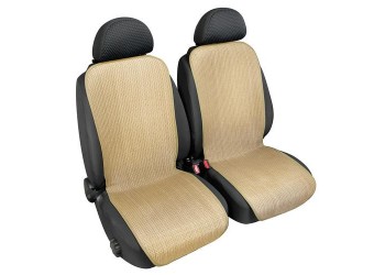 ΠΛΑΤΟΚΑΘΙΣΜΑΤΑ ΨΑΘΑ/ ΒΑΜΒΑΚΕΡΟ ΥΦΑΣΜΑ  ΔΙΠΛΗΣ ΟΨΗΣ STRIPS ΜΠΕΖ  (ΦΑΡΔΟΣ 42 CM) 2ΤΕΜ.