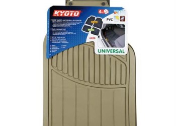 Πατάκια KYOTO UNIVERSAL Λάστιχο Μπεζ