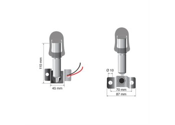 Βάση Στήριξης Φάρου FIX-8 70mm