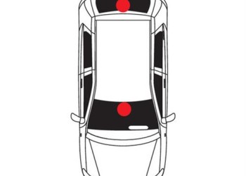 Κεραία Ηλεκτρονική Εσωτερική 12V 34cm