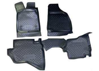 ΜΑΡΚΕ ΠΑΤΑΚΙΑ ΣΕ ΣΚΑΦΗ TPE ΛΑΣΤΙΧΟ ΓΙΑ FORD RANGER 2007-2011  ΣΕ ΜΑΥΡΟ ΧΡΩΜΑ NOVLINE - 4 ΤΕΜ.