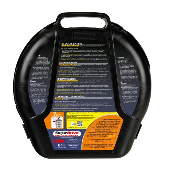 ΑΛΥΣΙΔΕΣ ΧΙΟΝΙΟΥ NX-7 7/9MM GR6 ΔΙΠΛΟΥ ΠΑΧΟΥΣ (ΕΣΩΤΕΡΙΚΑ 7mm + ΕΞΩΤΕΡΙΚΑ 9mm) LAMPA - 2 ΤΕΜ.