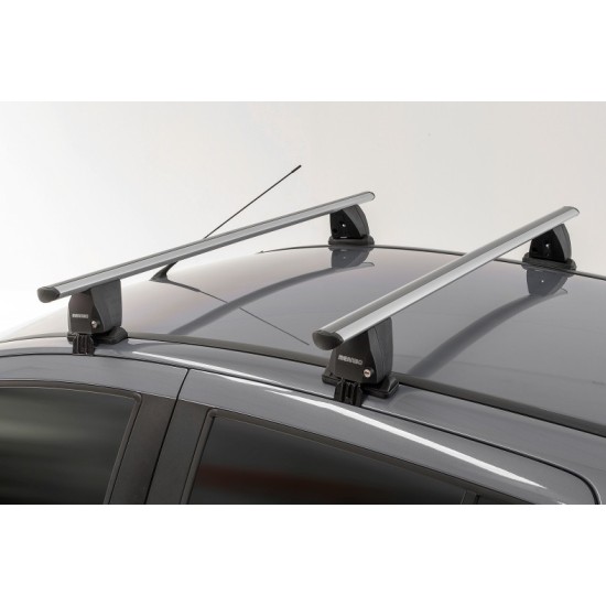 DLKIT101G KIT TYPE G ΑΚΡΑ (ΠΟΔΙΑ) ΓΙΑ ΜΠΑΡΕΣ ΟΡΟΦΗΣ DELTA BLACK/SILVER MENABO - 1 ΣΕΤ