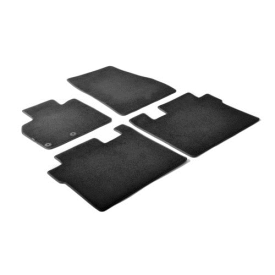 ΜΑΡΚΕ ΠΑΤΑΚΙΑ EXECUTIVE ΜΟΚΕΤΑ ΓΙΑ RENAULT CAPTUR 05/2013-11/2019 / RENAULT CLIO IV 5D 10/2012-07/2019 / RENAULT CLIO IV GENERATION 08/2019-03/2020 / RENAULT CLIO IV SPORTER 04/2013-03/2020 ΣΕ ΜΑΥΡΟ ΧΡΩΜΑ ME ΚΟΥΜΠΩΜΑΤΑ LAMPA - 4 ΤΕΜ.