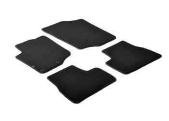 ΜΑΡΚΕ ΠΑΤΑΚΙΑ EXECUTIVE ΜΟΚΕΤΑ ΓΙΑ PEUGEOT 207 CC 2D 03/2007-2014 / PEUGEOT 207 3D / 5D 05/2006-11/2012 / PEUGEOT 207 SW 07/2007-12/2013 / PEUGEOT 207 Plus 3D / 5D 2013-2014 ΣΕ ΜΑΥΡΟ ΧΡΩΜΑ ME ΚΟΥΜΠΩΜΑΤΑ LAMPA - 4 ΤΕΜ.