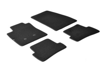 ΜΑΡΚΕ ΠΑΤΑΚΙΑ EXECUTIVE ΜΟΚΕΤΑ ΓΙΑ RENAULT CLIO III 3D / 5D 10/2005-01/2013 / RENAULT CLIO III SPORTOUR 02/2008-08/2013 ΣΕ ΜΑΥΡΟ ΧΡΩΜΑ ME ΚΟΥΜΠΩΜΑΤΑ LAMPA - 4 ΤΕΜ.