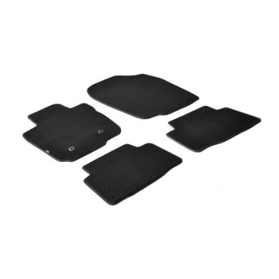 ΜΑΡΚΕ ΠΑΤΑΚΙΑ EXECUTIVE ΜΟΚΕΤΑ ΓΙΑ TOYOTA RAV4 02/2006-03/2010 ΣΕ ΜΑΥΡΟ ΧΡΩΜΑ ME ΚΟΥΜΠΩΜΑΤΑ LAMPA - 4 ΤΕΜ.