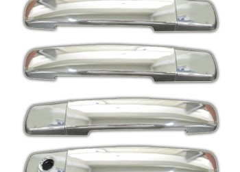 ΧΕΡΟΥΛΙΑ ΠΟΡΤΑΣ ΓΙΑ NISSAN XTRAIL 2014+  ΧΡΩΜΙΟ ΜΕΤΑΛΛΙΚΑ 4ΠΟΡΤΕΣ 4ΤΕΜ