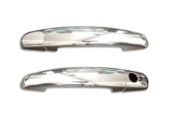 ΧΕΡΟΥΛΙΑ ΠΟΡΤΑΣ ΓΙΑ OPEL ASTRA H HB 3D 04+  ΧΡΩΜΙΟ ΜΕΤΑΛΛΙΚΑ 2ΠΟΡΤΕΣ 2ΤΕΜ