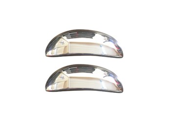 ΧΕΡΟΥΛΙΑ ΠΟΡΤΑΣ ΓΙΑ TOYOTA AYGO HB 3D 2005+  ΧΡΩΜΙΟ ΜΕΤΑΛΛΙΚΑ 2ΠΟΡΤΕΣ 2ΤΕΜ