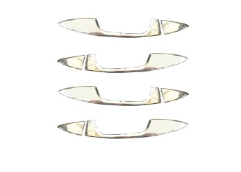 ΧΕΡΟΥΛΙΑ ΠΟΡΤΑΣ ΓΙΑ TOYOTA COROLLA SEDAN 2014+  ΧΡΩΜΙΟ ΜΕΤΑΛΛΙΚΑ 4ΠΟΡΤΕΣ 4ΤΕΜ