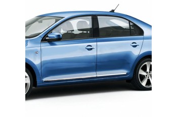 ΠΡΟΣΤΑΤΕΥΤΙΚΗ ΦΑΣΑ ΠΟΡΤΑΣ ΠΛΑΣΤΙΚΟ ΧΡΩΜΙΟ 8ΤΕΜ. ΓΙΑ SKODA RAPID 4D 2012+