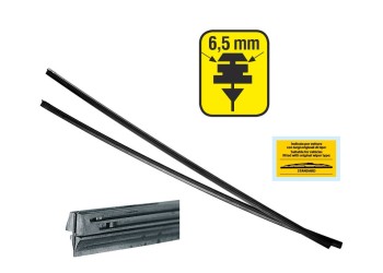 ΛΑΣΤΙΧΑ ΥΑΛΟΚΑΘΑΡΙΣΤΗΡΩΝ 61cmX6,5mm BLADE-X ΜΕ ΕΠΙΚΑΛΥΨΗ PTFE ΧΩΡΙΣ ΛΑΜΑΚΙΑ ΧΥΜΑ