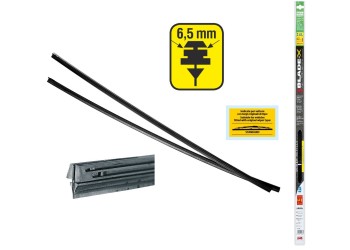 ΛΑΣΤΙΧΑ ΥΑΛΟΚΑΘΑΡΙΣΤΗΡΩΝ 61cmX6,5mm BLADE-X  ΜΕ ΕΠΙΚΑΛΥΨΗ PTFE ΧΩΡΙΣ ΛΑΜΑΚΙΑ ΣΕ ΠΛΑΣΤΙΚΗ BLISTER ΣΥΣΚΕΥΑΣΙΑ