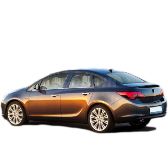 TRIM  ΠΑΡΑΘΥΡΩΝ ΑΥΤΟΚΟΛΛΗΤΑ ΧΡΩΜΙΟΥ 4ΤΕΜ. ΓΙΑ OPEL ASTRA J 4D 2012+