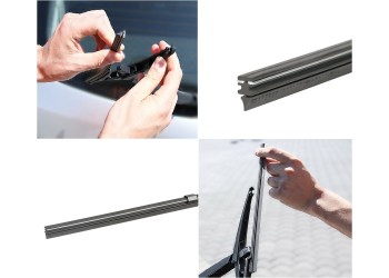 ΛΑΣΤΙΧΟ ΠΙΣΩ ΥΑΛΟΚΑΘΑΡΙΣΤΗΡΑ 29cm R291 ΜΕ ΛΑΜΑ ΑΝΟΞΕΙΔΩΤΟΥ ΧΑΛΥΒΑ ΚΑΙ ΓΡΑΦΙΤΗ - ΕΥΚΟΛΗΣ ΤΟΠΟΘΕΤΗΣΗΣ